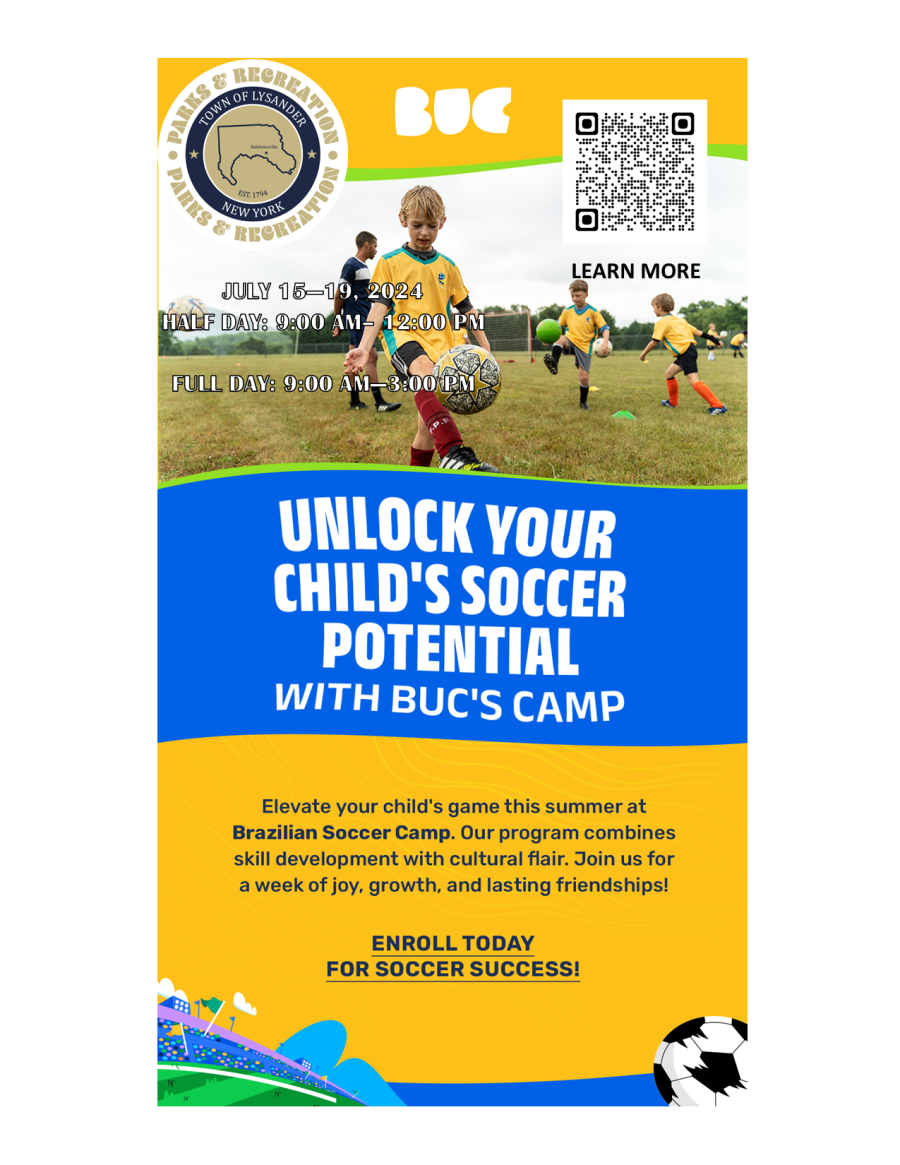 Brazilian United Youth Soccer Camp at Lysander Park